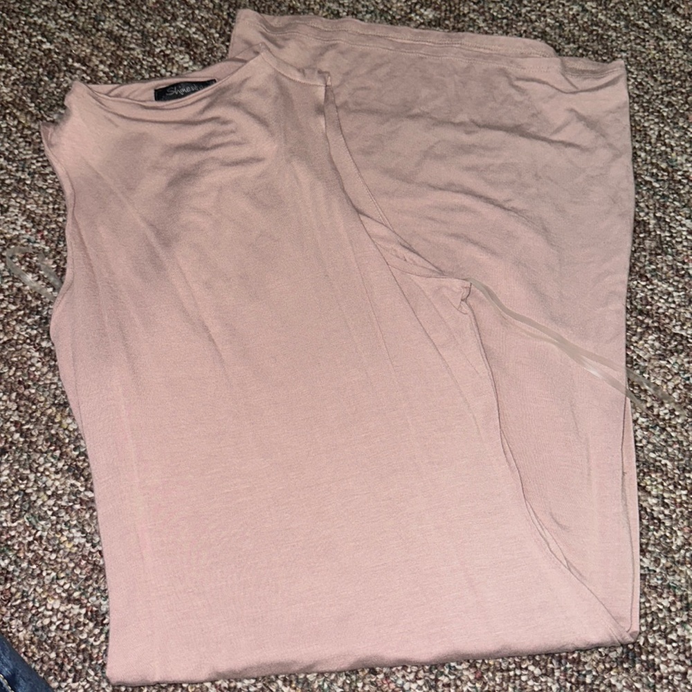 Double layered maxi dress size small